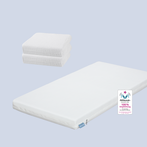 Fall Asleep Bundle - Mattress & Sheets (2-pack)