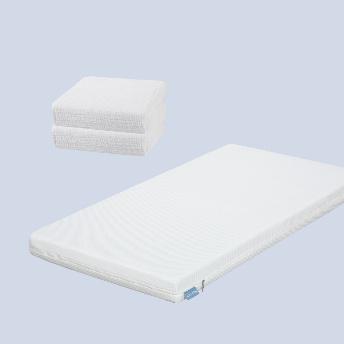 Fall Asleep Bundle - Mattress & Sheets (2-pack)